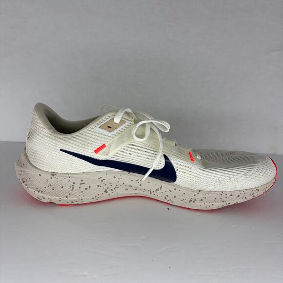 Nike Air Zoom Pegasus 40 Running Shoes White Obsidian Mens 13 main image 6